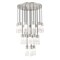 Z-Lite Alton Chandelier, 27-Light, 36 In.W x 14.25 In.H, Brushed Nickel/Clear+Frosted 824P-27R-BN - alternate 1